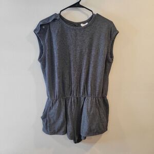 Urban Outfitters Cooperative Gray Short Sleeve Romper Size Large